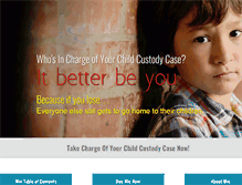 Tablet Screenshot of custodywar.com